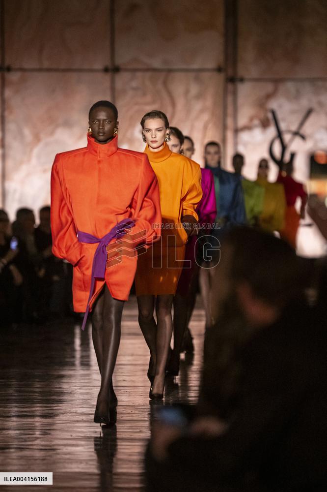 PFW - Saint Laurent Runway