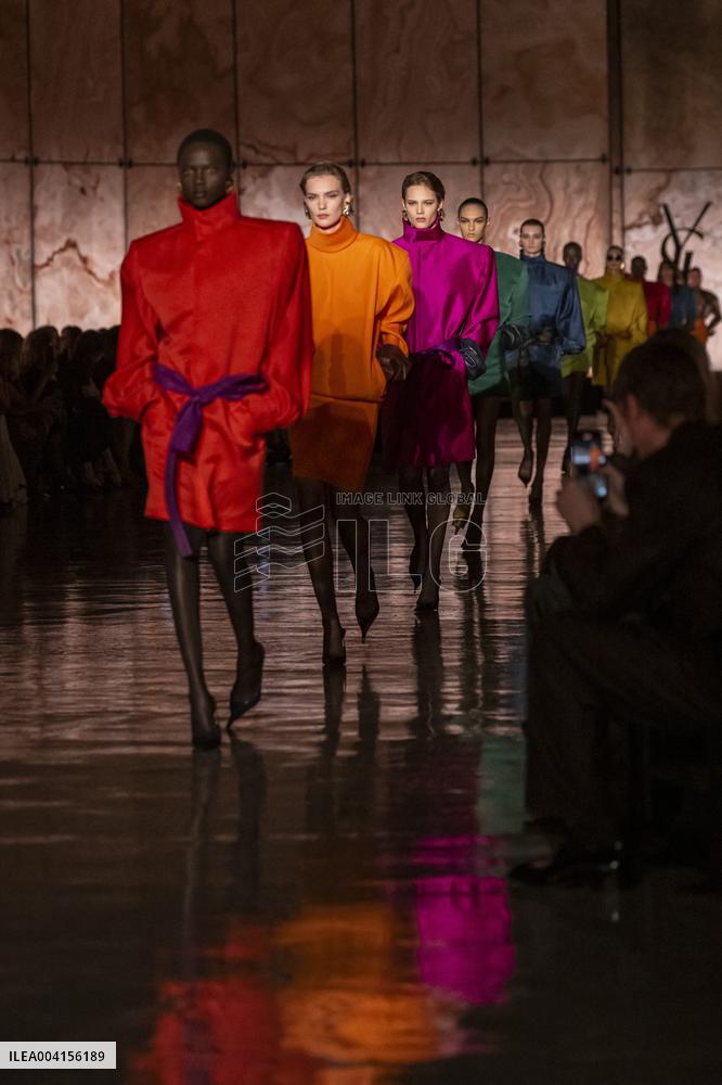 PFW - Saint Laurent Runway