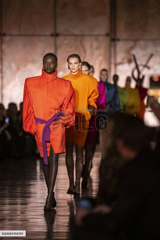 PFW - Saint Laurent Runway