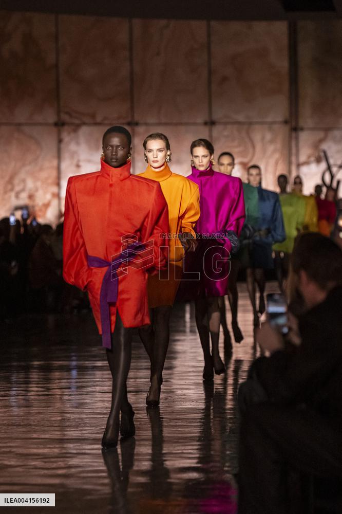 PFW - Saint Laurent Runway