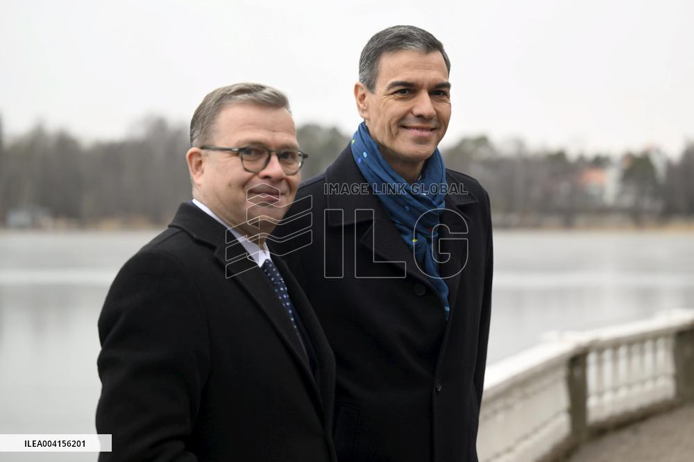 Pääministeri Orpo ja Espanjan pääministeri Sanchez tapaavat Helsingissä, kuvausmahdollisuus ja tiedotustilaisuus