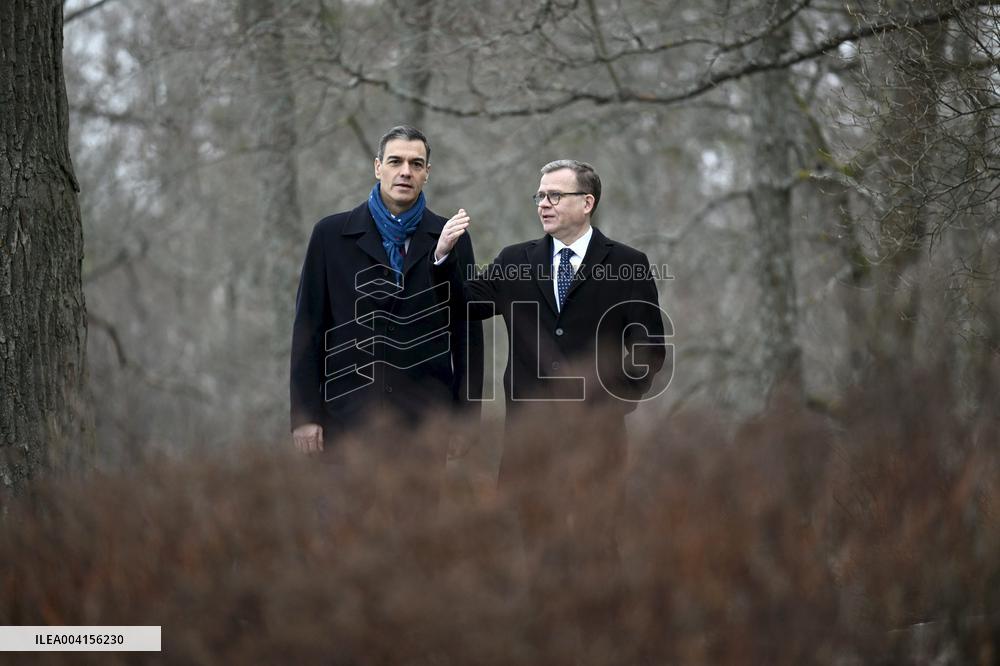 Pääministeri Orpo ja Espanjan pääministeri Sanchez tapaavat Helsingissä, kuvausmahdollisuus ja tiedotustilaisuus