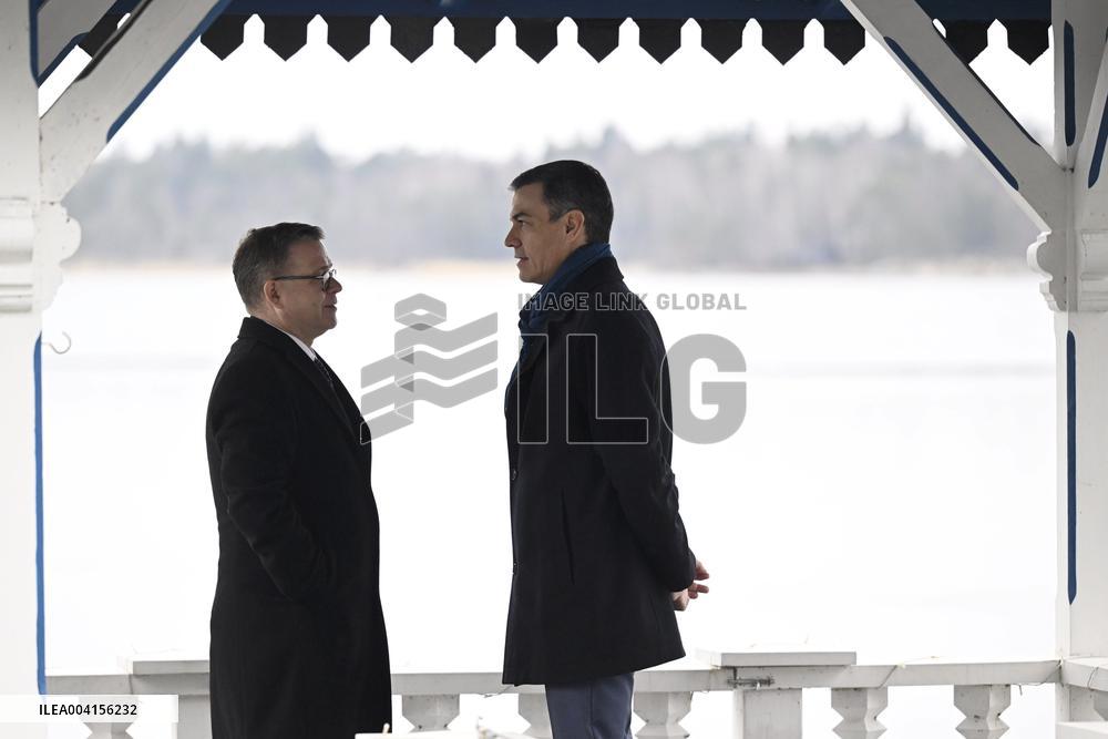 Pääministeri Orpo ja Espanjan pääministeri Sanchez tapaavat Helsingissä, kuvausmahdollisuus ja tiedotustilaisuus