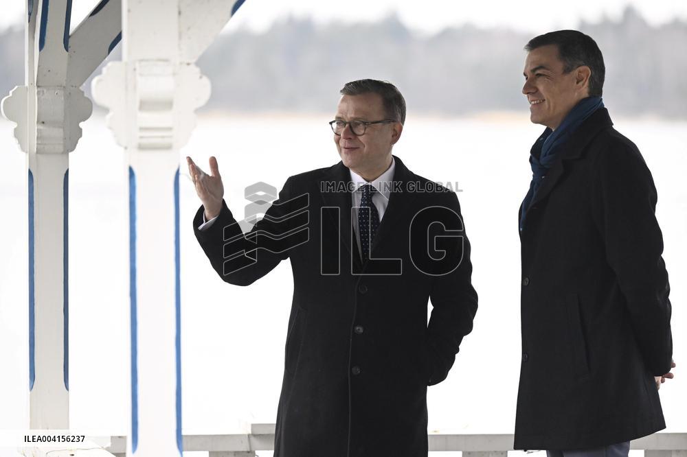 Pääministeri Orpo ja Espanjan pääministeri Sanchez tapaavat Helsingissä, kuvausmahdollisuus ja tiedotustilaisuus
