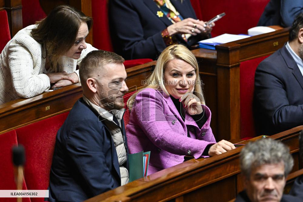 Questions Time At National Assembly - Paris