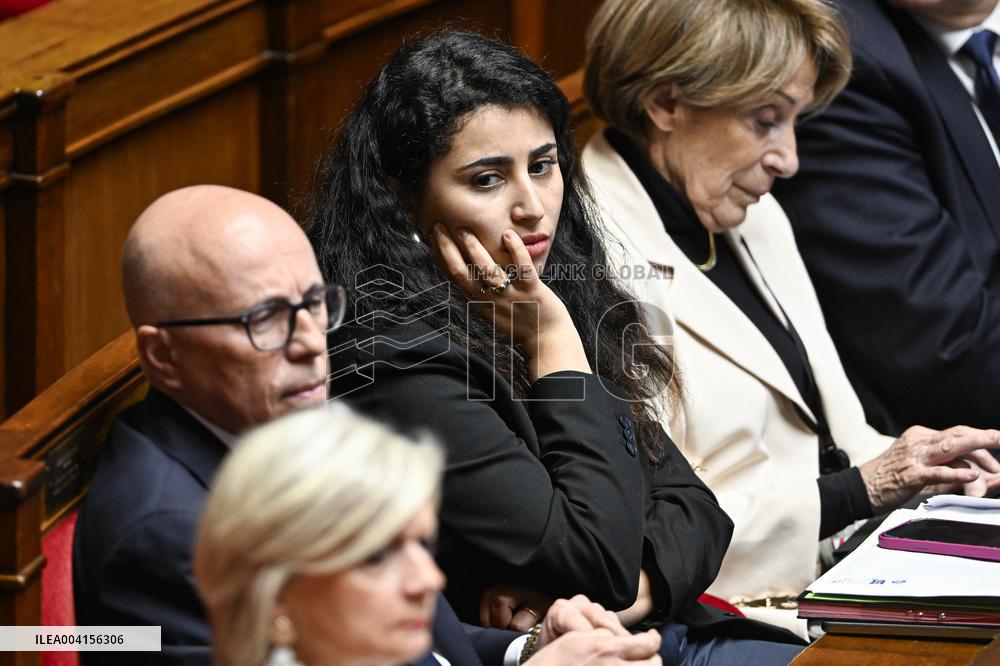 Questions Time At National Assembly - Paris
