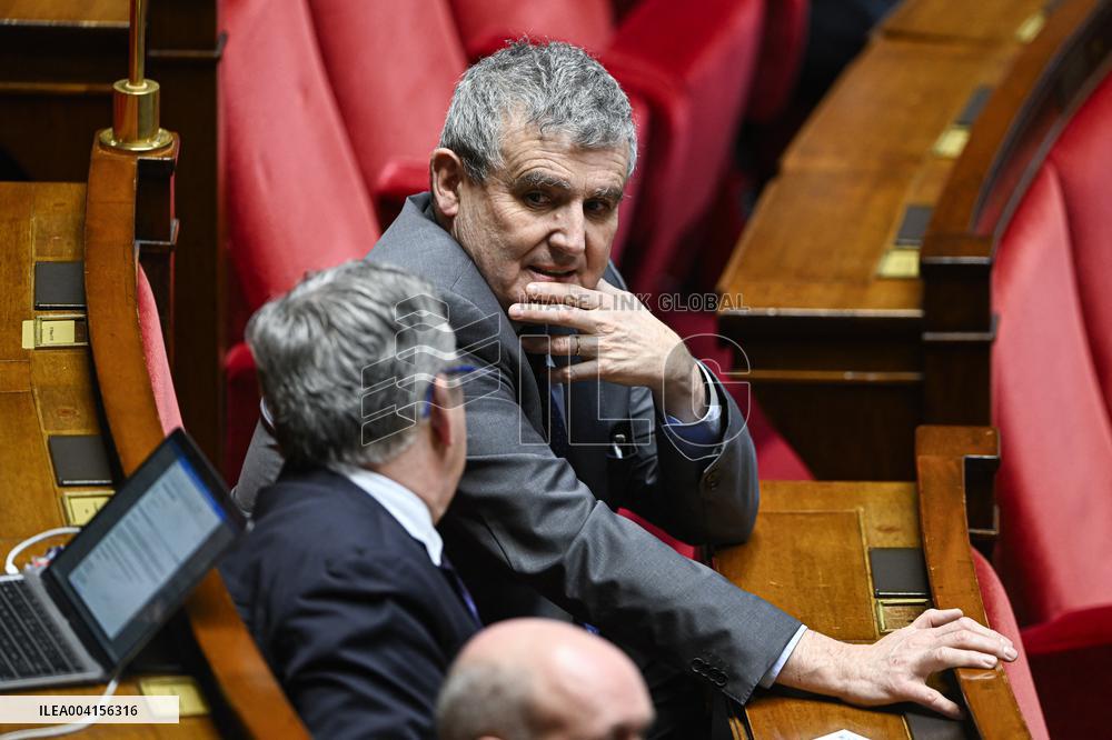 Questions Time At National Assembly - Paris