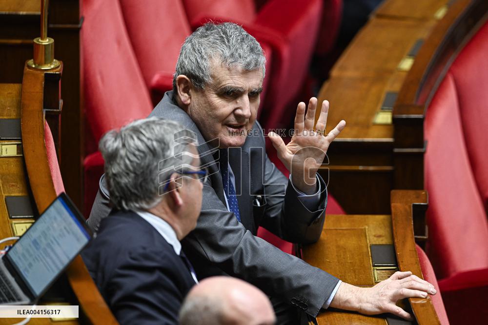 Questions Time At National Assembly - Paris