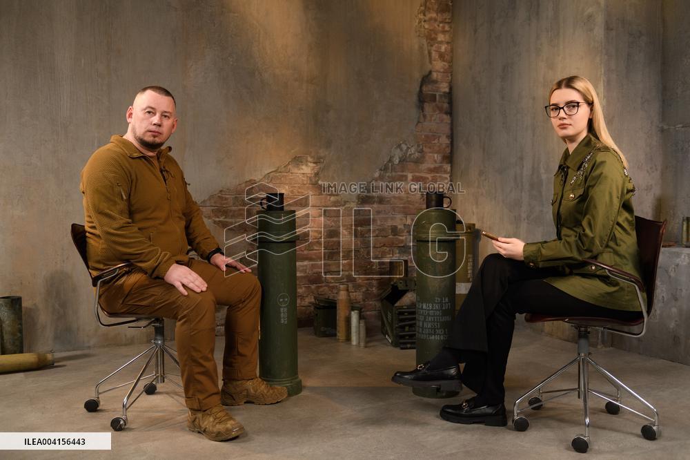 Pavlo Palisa appears on Ukrinforms Commanders of Our Victory programme