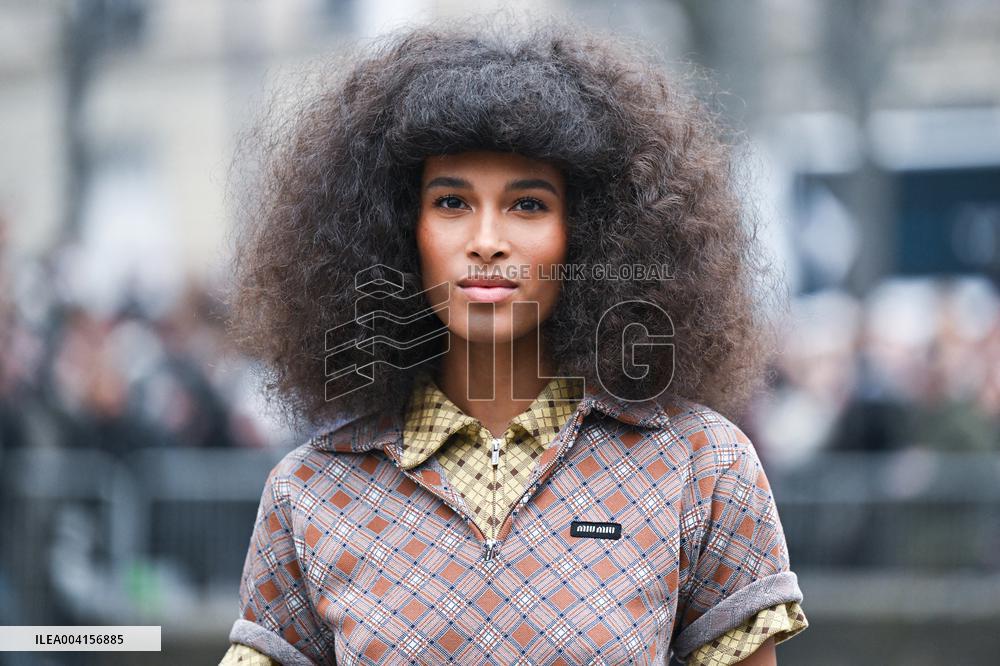 PFW Miu Miu Arrivals