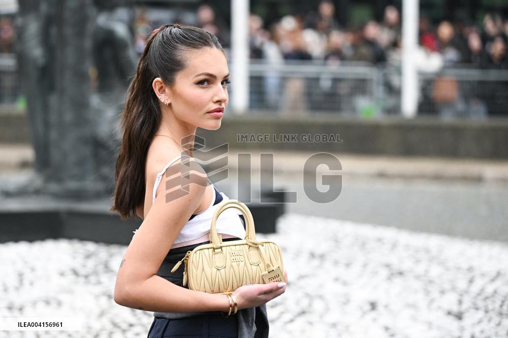 PFW Miu Miu Arrivals