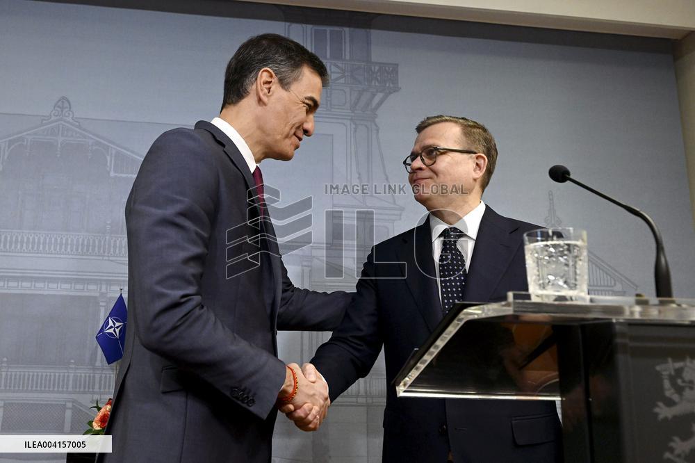 Pääministeri Orpo ja Espanjan pääministeri Sanchez tapaavat Helsingissä, kuvausmahdollisuus ja tiedotustilaisuus