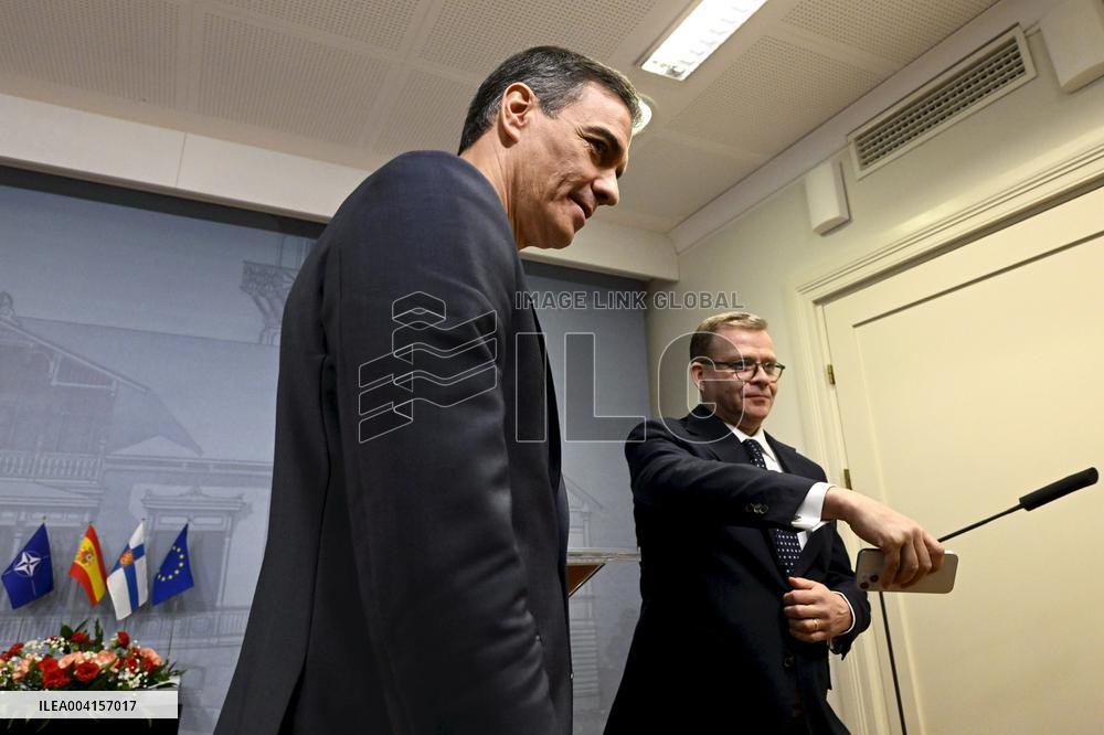 Pääministeri Orpo ja Espanjan pääministeri Sanchez tapaavat Helsingissä, kuvausmahdollisuus ja tiedotustilaisuus