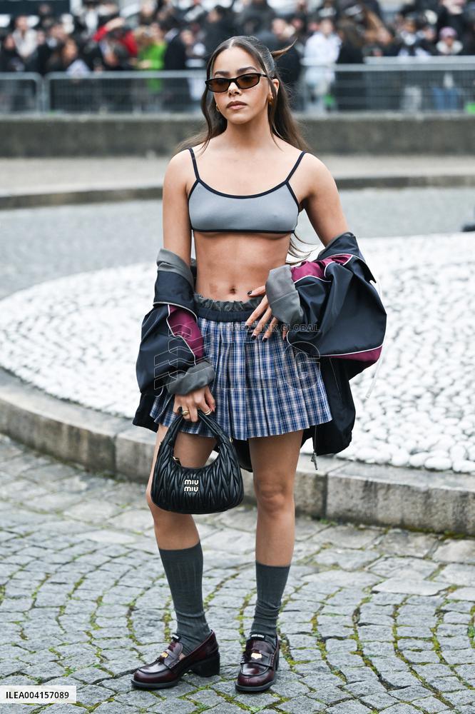 PFW Miu Miu Arrivals