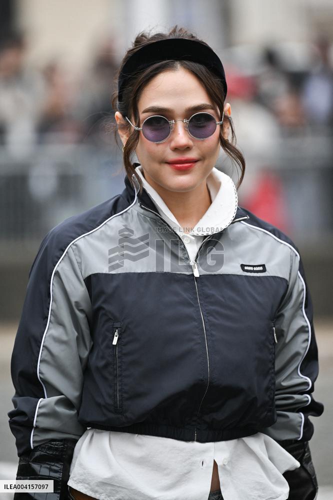 PFW Miu Miu Arrivals