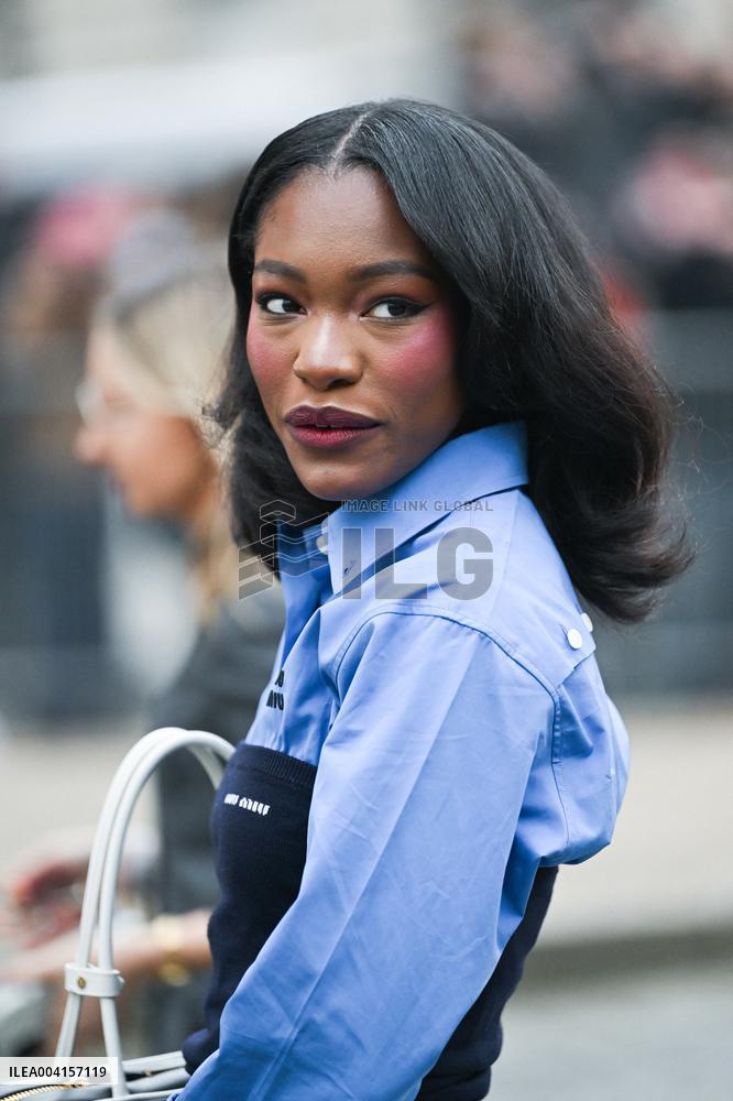 PFW Miu Miu Arrivals