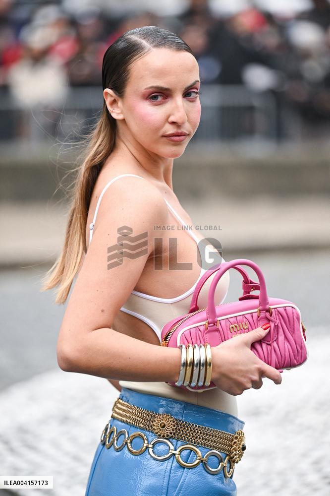 PFW Miu Miu Arrivals