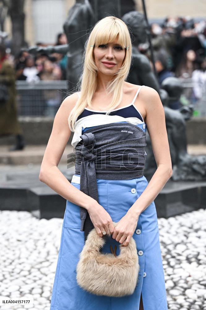 PFW Miu Miu Arrivals