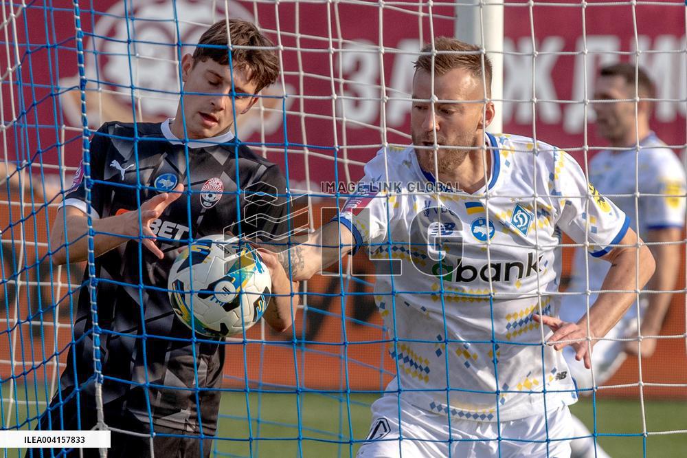 Dynamo and Zorya play to 2-2 draw in Ukrainian Premier League match in Kyiv