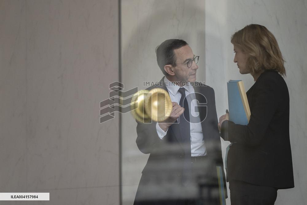 Weekly Cabinet Meeting - Paris