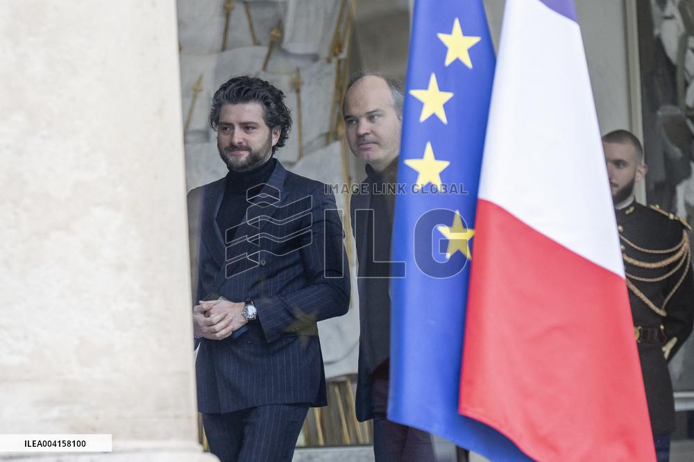 Weekly Cabinet Meeting - Paris