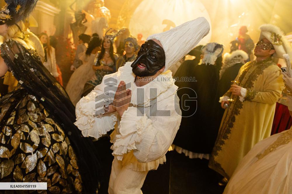 Prince Emanuele Filiberto And Adriana Abascal At Doge’s Ball - Venice