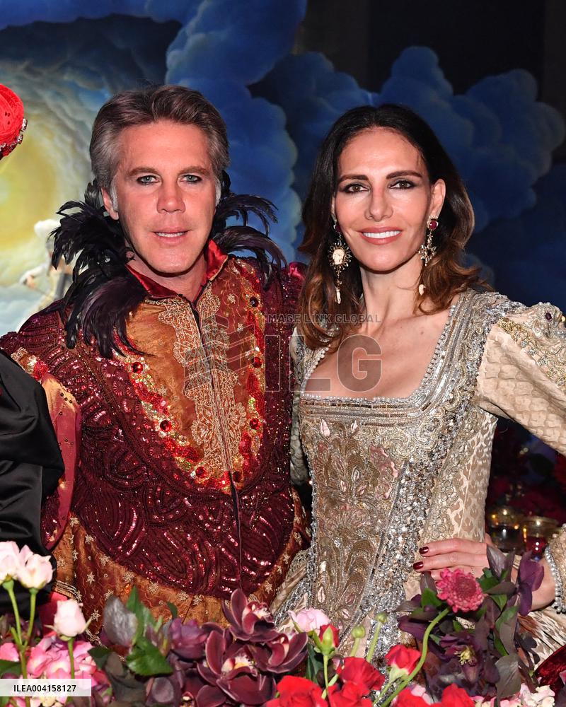 Prince Emanuele Filiberto And Adriana Abascal At Doge’s Ball - Venice