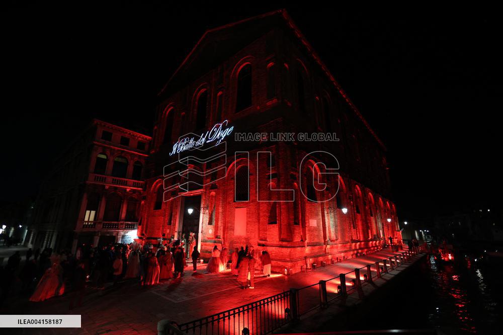 Prince Emanuele Filiberto And Adriana Abascal At Doge’s Ball - Venice