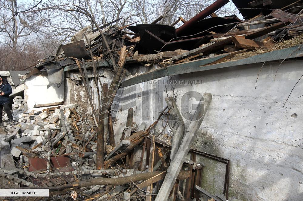 Dnipro after Russian drone attack