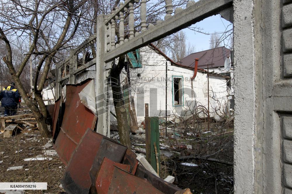 Dnipro after Russian drone attack