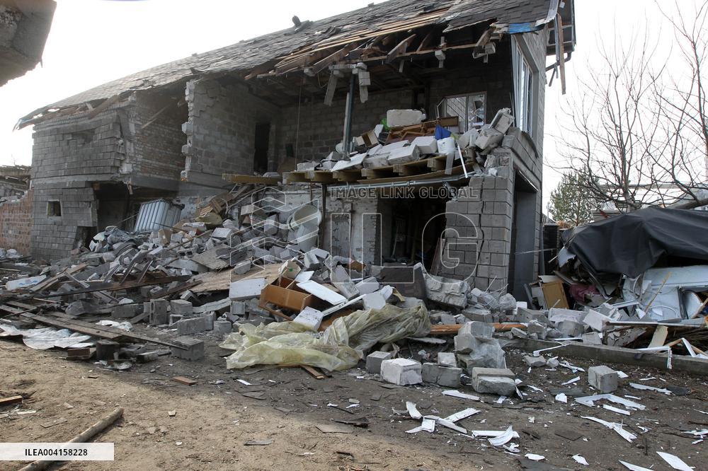 Dnipro after Russian drone attack