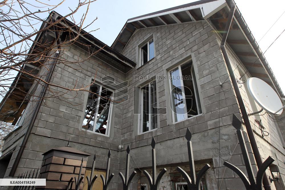 Dnipro after Russian drone attack