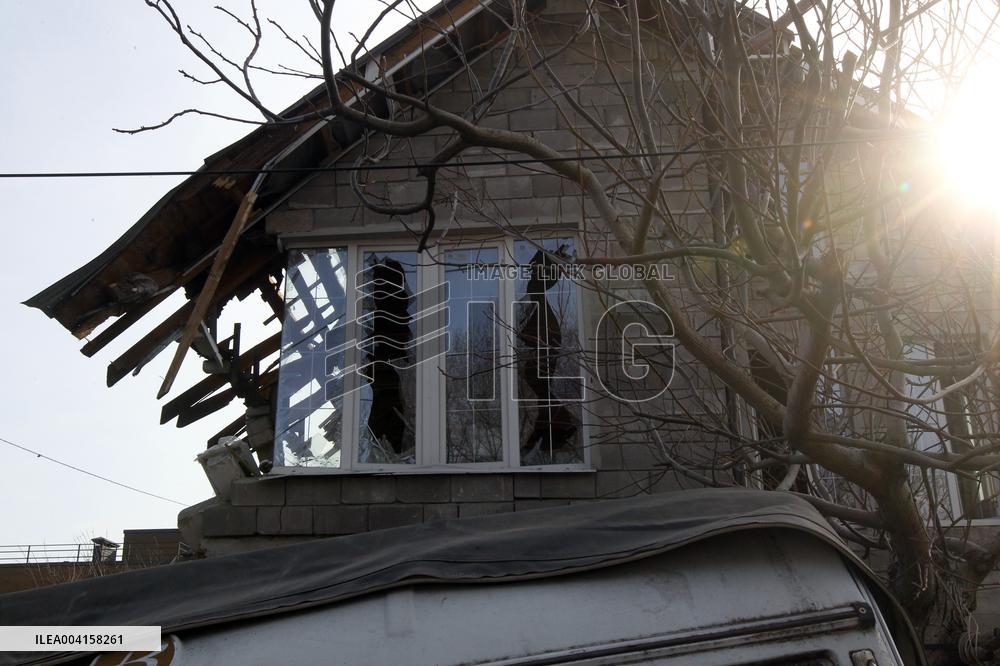 Dnipro after Russian drone attack