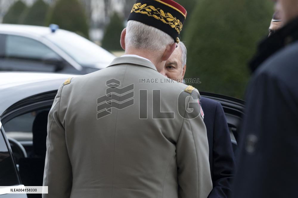 Welcome Ceremony of Uzbekistan President at the Invalides - Paris