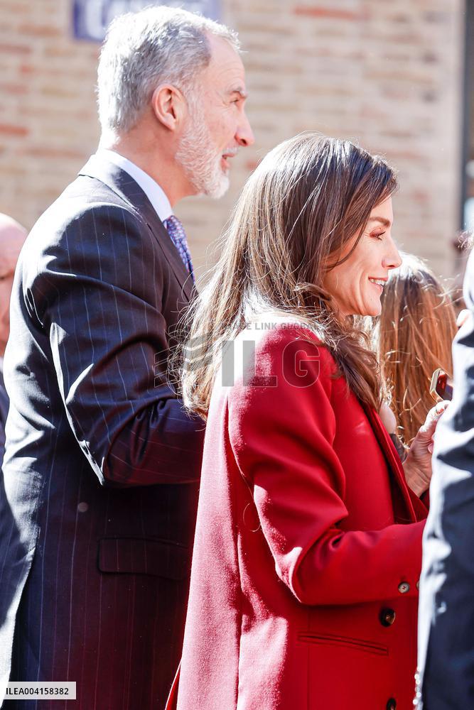 Royals return to Valencia to meet with businessmen and social entitie