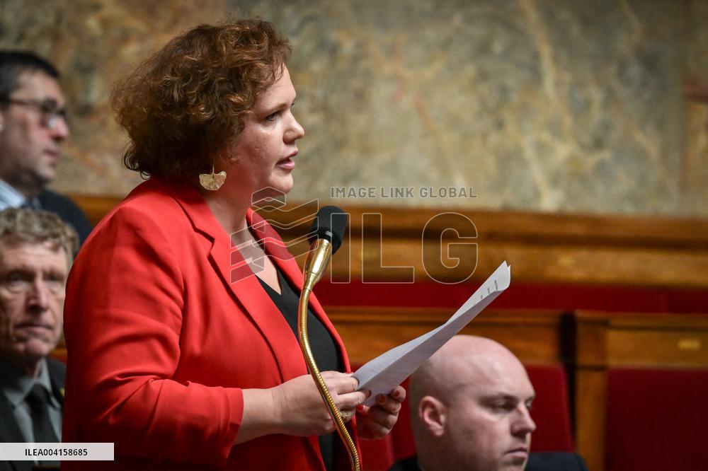 Questions to the government at the National Assembly in Paris FA