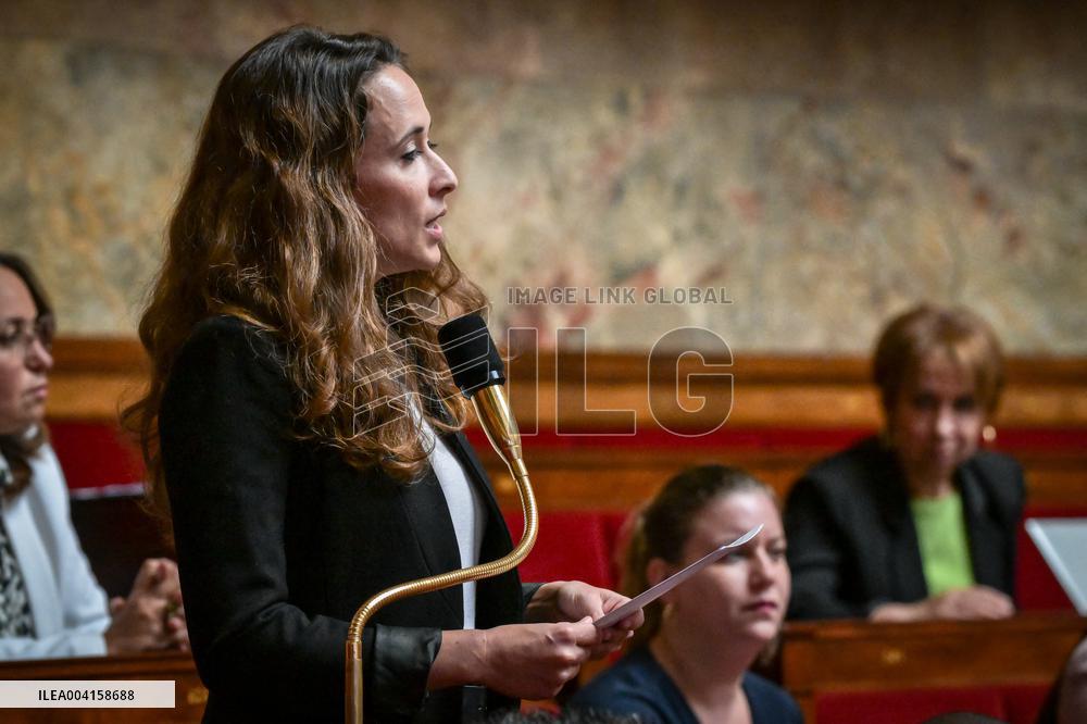 Questions to the government at the National Assembly in Paris FA