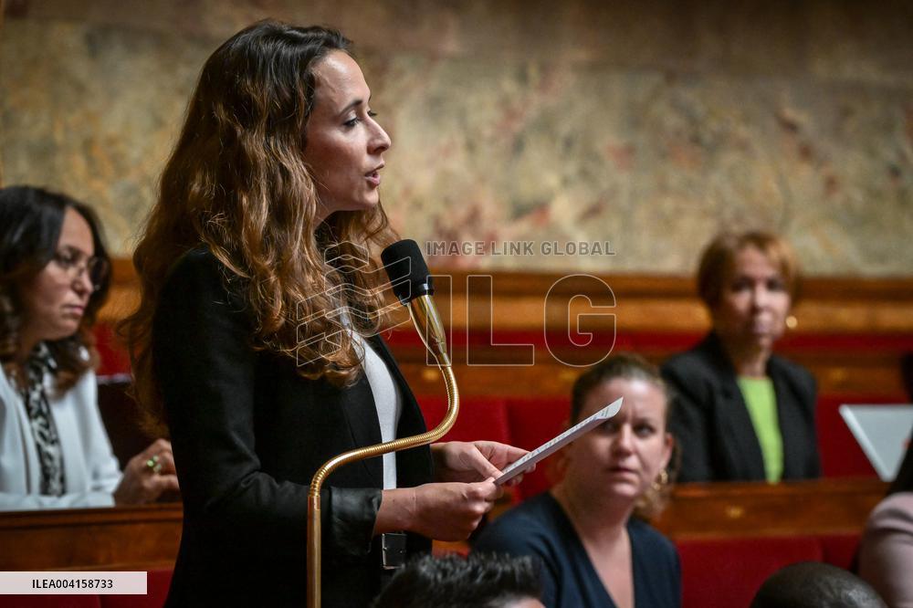 Questions to the government at the National Assembly in Paris FA
