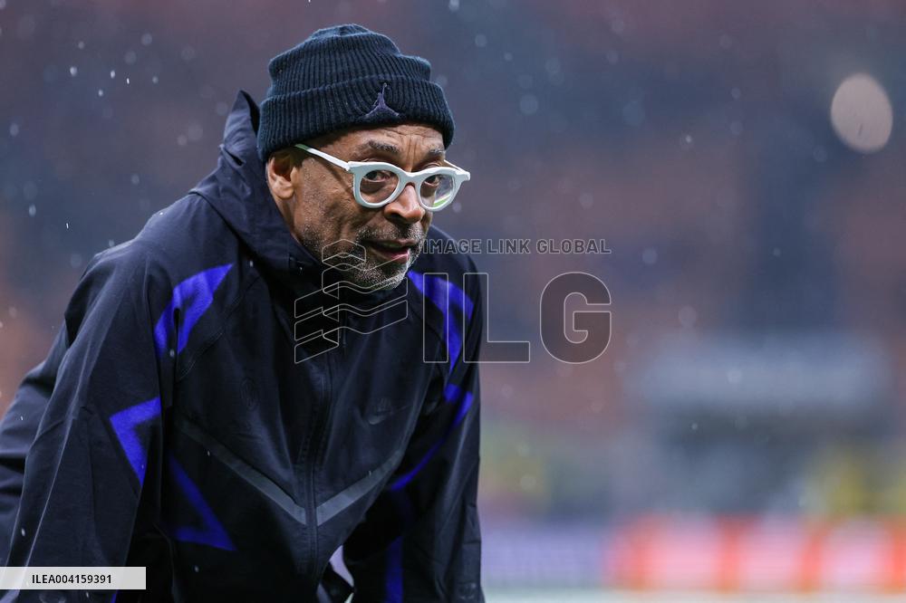 Spike Lee At FC Internazionale vs Feyenoord Match - Milan