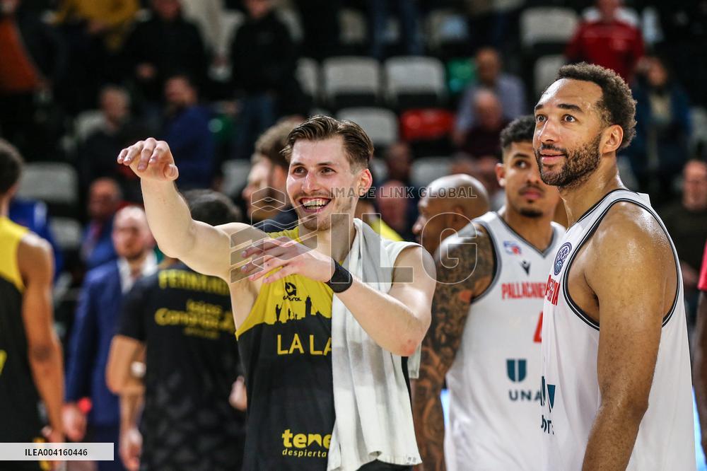 BASKET - Champions League - Pallacanestro Reggiana vs La Laguna Tenerife