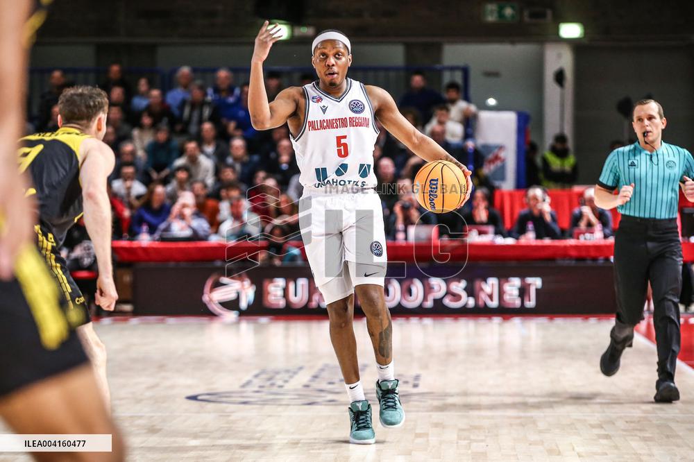 BASKET - Champions League - Pallacanestro Reggiana vs La Laguna Tenerife