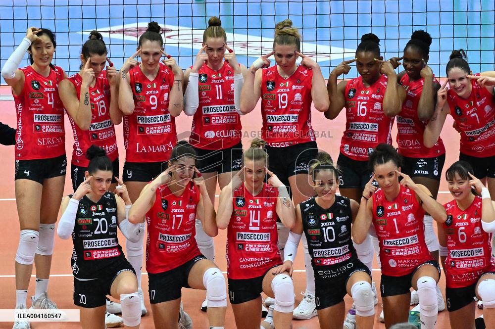 VOLLEY - Champions League Women - A. Carraro Imoco Conegliano vs  Developres Rzeszow