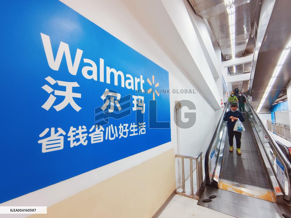 Walmart Supermarket in Shanghai