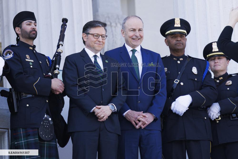 Trump Johnson and Martin Capitol Reception - Washington