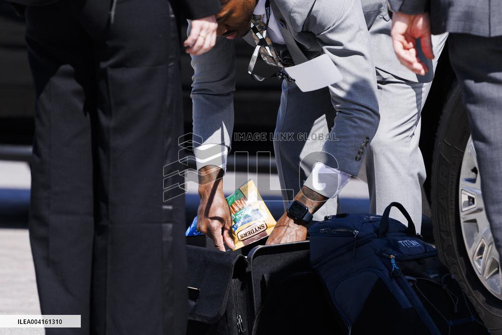 Trump Johnson and Martin Capitol Reception - Washington