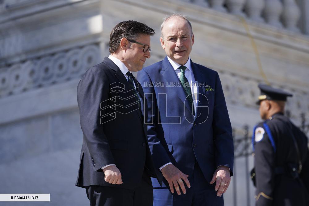 Trump Johnson and Martin Capitol Reception - Washington