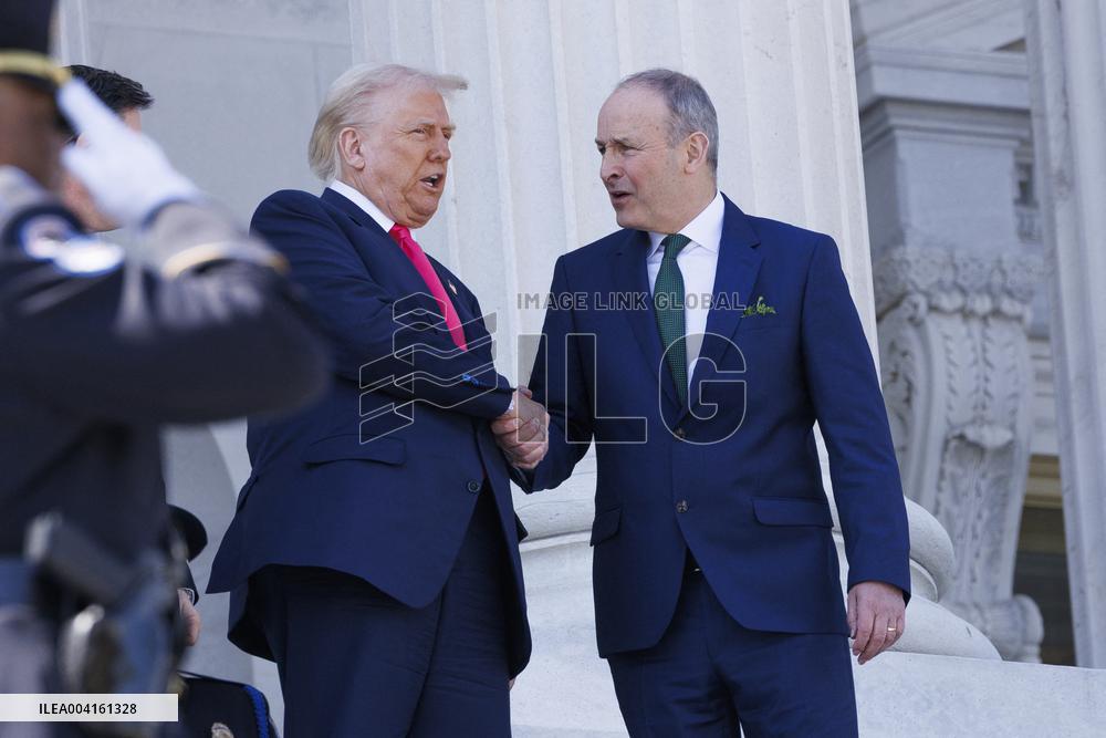 Trump Johnson and Martin Capitol Reception - Washington