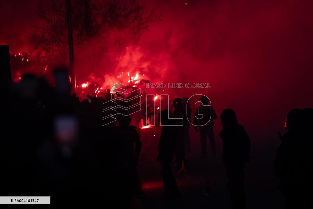 Atletico vs Real Madrid Atmosphere at the Metropolitano