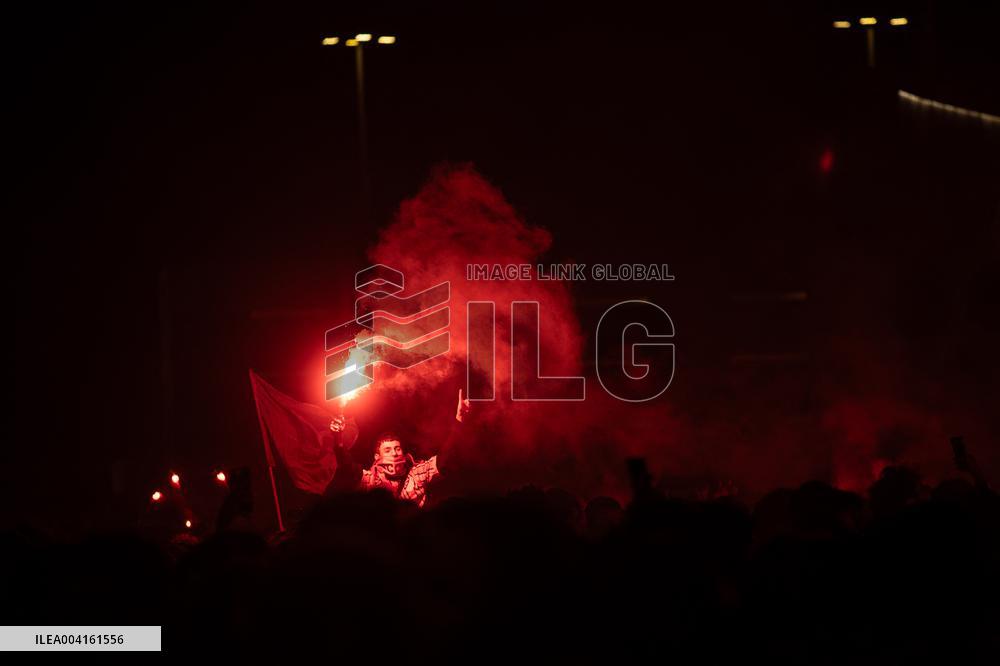 Atletico vs Real Madrid Atmosphere at the Metropolitano