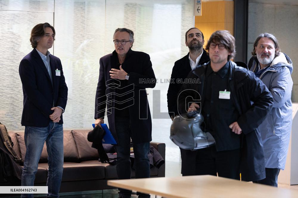 Hearing of Film Producers at the French National Assembly - Paris RL